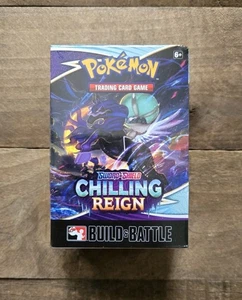 Pokemon TCG Sealed Sword and Shield Chilling Reign Build and Battle - Picture 1 of 3