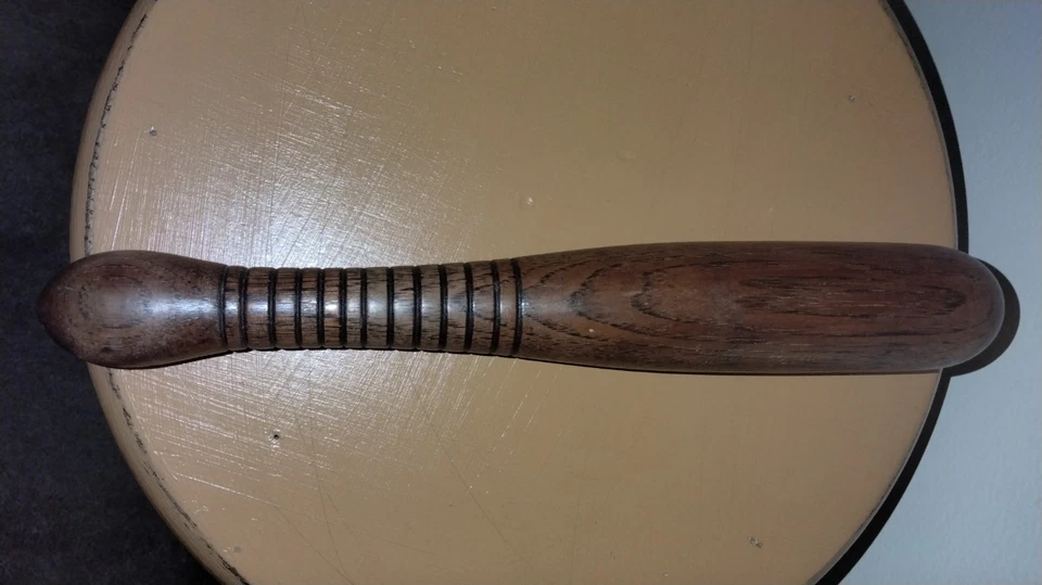 Antique Police Memorabilia Truncheon Wooden Club 12" - Image 1 of 1