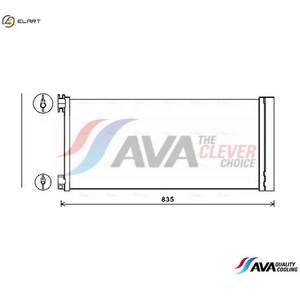 CONDENSER AIR CONDITIONING RTA5626D FOR RENAULT TRAFIC/III/Platform/Chassis 2.0L - Picture 1 of 9