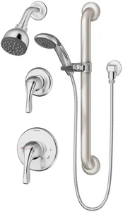 Symmons 9605-PLR-1.5-TRM Origins Pressure Balanced Shower System - Chrome - Picture 1 of 11
