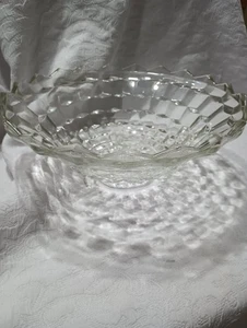 Stunning Fostoria American 3 Footed Crystal Bowl. Vintage - Picture 1 of 5