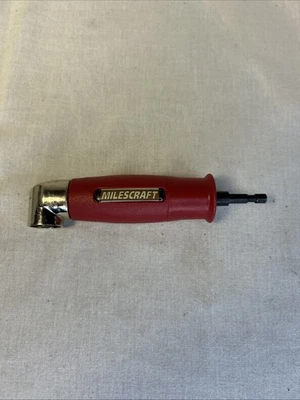 Milescraft Right Angle Drill Attachment 1/4" Quick Attachment Adapter - Image 1 of 4