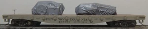 SELTEN RIVAROSSI-LIONEL PENNSY 40' FLACH MIT MAGNETISCHEN LASTEN RTR ST KD's AUTO # 489690 - Bild 1 von 3