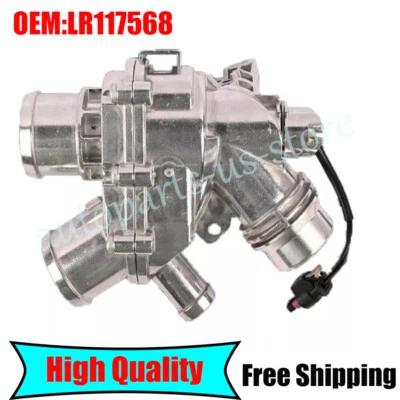 LR117568 Thermostat Housing Assembly for 2014-19 Land Rover Range Rover 3.0L SC  - Image 1 of 4