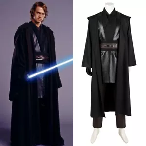 Anakin Skywalker Costume Star Wars Episode 3 Revenge of the Sith Cosplay Hand - Picture 1 of 23