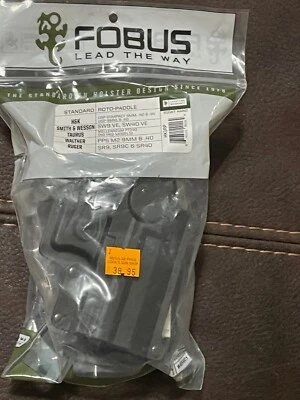 Funda de paleta Fobus HK1RP Roto HK USP compacta 9 mm/40/45 S&W Taurus, Ruger FN Foto 1 de 2