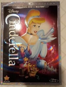 Disney Cinderella Diamond Edition + Slipcover (Two-Disc Blu-Ray DVD Combo)