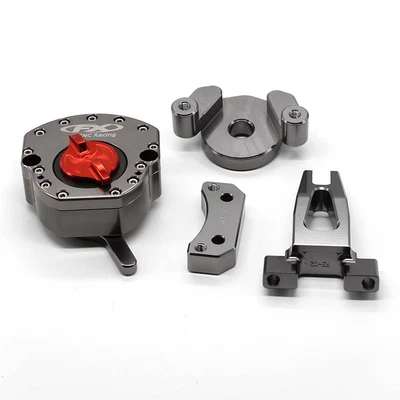 Kit de montaje CNC FXCNC amortiguador de montaje y dirección para Yamaha YZF R25 2014-2016 gris Foto 1 de 4