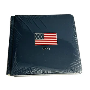 Creative Memories Glory Navy Blue Scrapbook Album 7X7 NEW Sealed Patriotic Flag - Picture 1 of 4