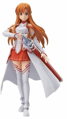 Figura móvil pintada de ABS y PVC Figma Sword Art Online Asuna sin escala Foto 1 de 4