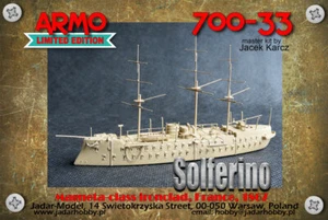 Armo 700-33 1/700 Solferino - Magneta-class ironclad France 1867 - Zdjęcie 1 z 7