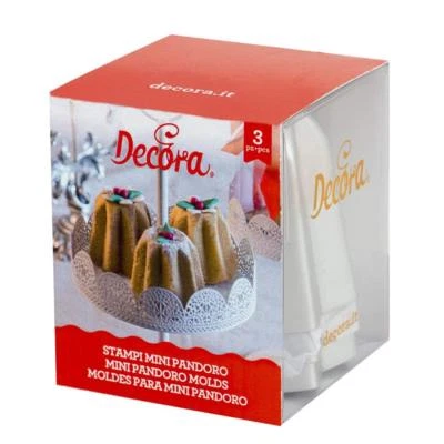 Decora Stampo mini Pandoro in alluminio - Immagine 1 di 2