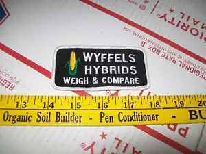Wyffels Hybrids Seeds Farming Agriculture Patch - WEIGH & COMPARE - Picture 1 of 2