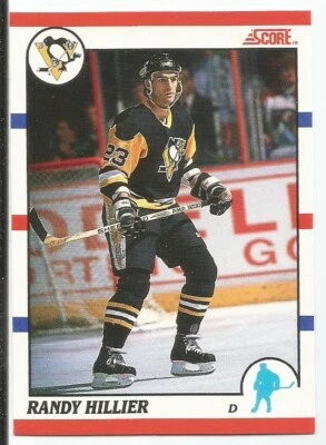 RANDY HILLIER 1990-91 SCORE BILINGUAL CARD NM-MT+ CONDITION - Image 1 of 2