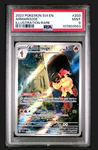 Armarouge 203/198 S&V Base Set Holo Illustration Rare PSA 9 Pokemon Card - Picture 1 of 2