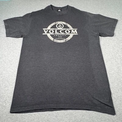 Volcom Shirt Adult Large Gray  Embrace the Strange Streetwear Skate Surfing Mens - Image 1 of 4