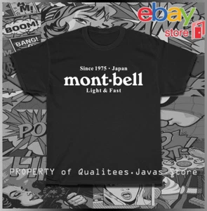 New Montbell Light & Fast Equipment Men's T-Shirt American Size S-5XL T-Shirt - Picture 1 of 16