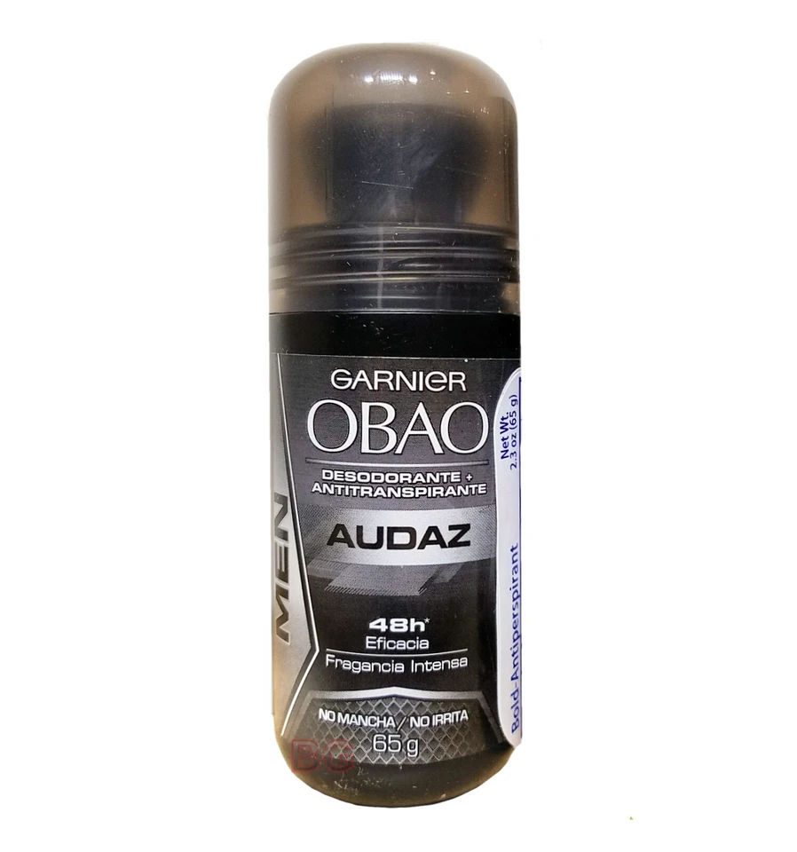 Garnier OBAO AUDAZ Deodorant Antiperspirant Roll On Beauty Body Odor Care 1-Pack - Image 1 of 1