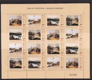 MACAO MACAU MNH MINT STAMP SHEETLET 1994 GEORGE CHINNERY SG 830-833 - Picture 1 of 1