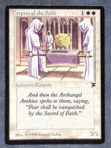 Keepers of the Faith Legends 1994 Magic The Gathering MTG Card Vintage LP/MP - Picture 1 of 2