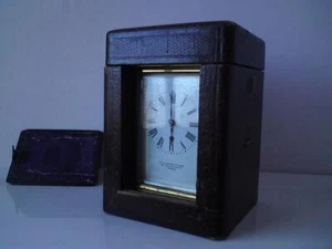 R.H. Halford & Sons - Schlagkutschenuhr & Gehäuse - Armand Couaillet Uhrwerk - Bild 1 von 24