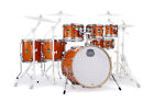 Mapex Mars Maple Drum Kit 7-Piece Shell Pack, Glossy Amber 