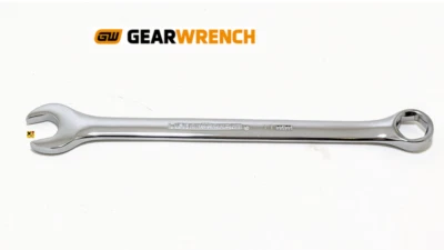 New Gearwrench 6 Point Combination Wrench Polished Metric MM, Inch SAE Pick Size - Image 1 of 4