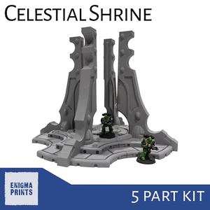 Celestial Shrine - 3d Printed Eldar Terrain for Tabletop Wargaming - Picture 1 of 6
