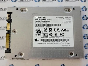 APPLE/TOSHIBA 128GB 2.5" SATA SSD THNS128GG4BBAA, Grado B, SKU 17244 - Imagen 1 de 2