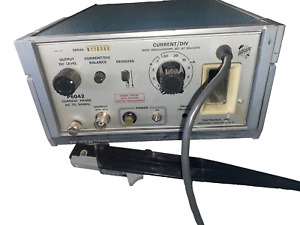 TEKTRONIX P6042 Oscilloscope Current Probe Powers On