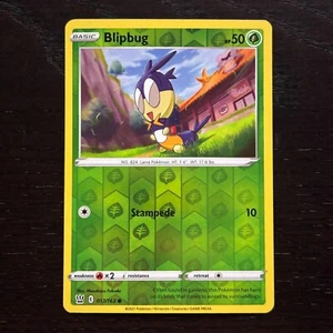 Blipbug 017/163 Pokemon Battle Styles Sword & Shield Reverse Holo Common Card NM - Picture 1 of 2