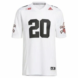 Adidas #20 Strategy Football premier Jersey S/small nebraska corn huskers FT1559 - Picture 1 of 4