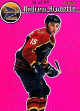 1999-00 Pacific Prism Holographic Purple #6 Andrew Brunette