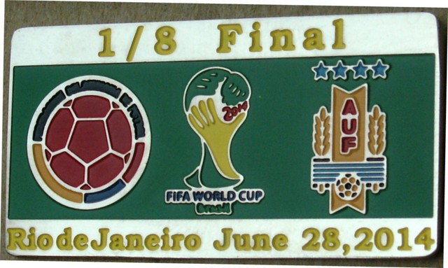 Soccer Collectibles: World Cup Soccer Pin Badge Mexico 86 Enamel