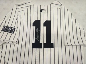 Yankees ANTHONY VOLPE Signed PLAYER ISSUED 2024 WORLD SERIES Fanatics COA - Picture 1 of 5