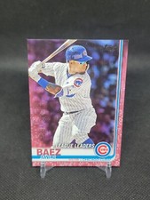 Javier Baez 2019 Topps /50 League Leaders Chicago Cubs Detroit Tigers 