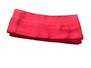 4 Red Napkins by Ralph Lauren - Picture 1 of 2