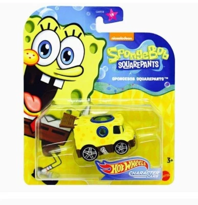 Hot Wheels - Nickelodeon Series Vehicle -  SpongeBob Squarepants - 1:64 Scale  - Image 1 of 2
