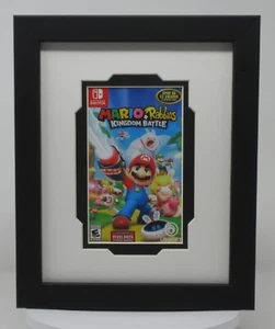 NINTENDO SWITCH GAME CASE (NOT INCLUDED) PICTURE DISPLAY WALL FRAME Made in USA - Picture 1 of 8