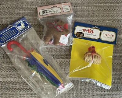 Muffy Vanderbear Collection Lot NIP NABCO Dog Brush Umbrella Teddy Bear - Image 1 of 4