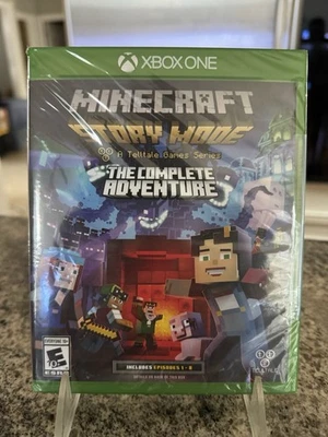 Minecraft: Story Mode - The Complete Adventure (Microsoft Xbox One, 2016) - Image 1 of 4