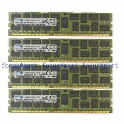 Samsung 96GB (6x 16GB) DDR3 1333 MHz PC3-10600R ECC Registered Server Memory RAM - Image 1 of 4