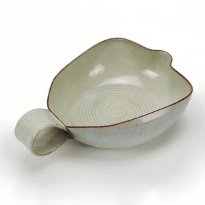 Scheier Pottery Studio avena blanca jarra baja años 40 mediados siglo cerámica moderna - Imagen 1 de 5