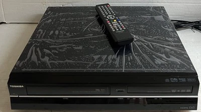 Toshiba RD-XV59DTKB Black DVD Recorder, VHS Recorder & 250GB HDD - Freeview - Image 1 of 3