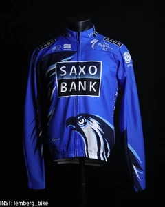 Sportful Saxobank cycling jacket (L) #419 - Picture 1 of 17