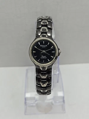 Womens Omax Quartz Watch Crystal Waterproof HBC044 New Battery  - Image 1 of 4