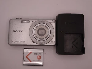 Sony Cyber-Shot DSC-W710 16.1MP Digital Camera w/5x Optical Zoom Silver - Picture 1 of 11