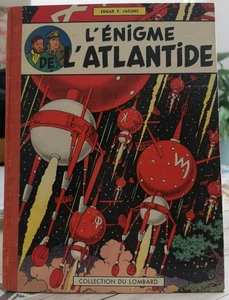 BLAKE & MORTIMER * DAS RÄTSEL VON ATLANTIS E.O 1957 - grünes Schachbrett Punkt Tim und Struppi - Bild 1 von 8