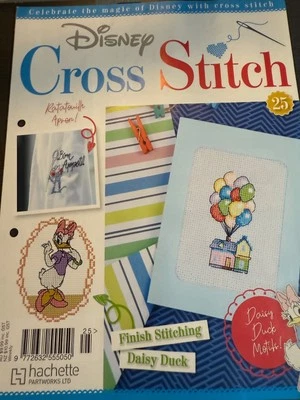 hachette part works disney cross stitch. No 25 includes threads - Image 1 of 4