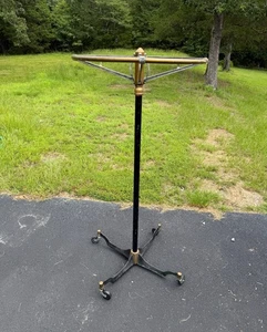 1890s Adjustable Rounder Hanging Coat Rack Clothing Entryway Union Victorian - Picture 1 of 3